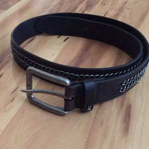 John Varvatos USA Leather Belt